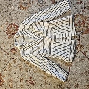 Derek Lam 10 Crosby Striped Blazer size 6